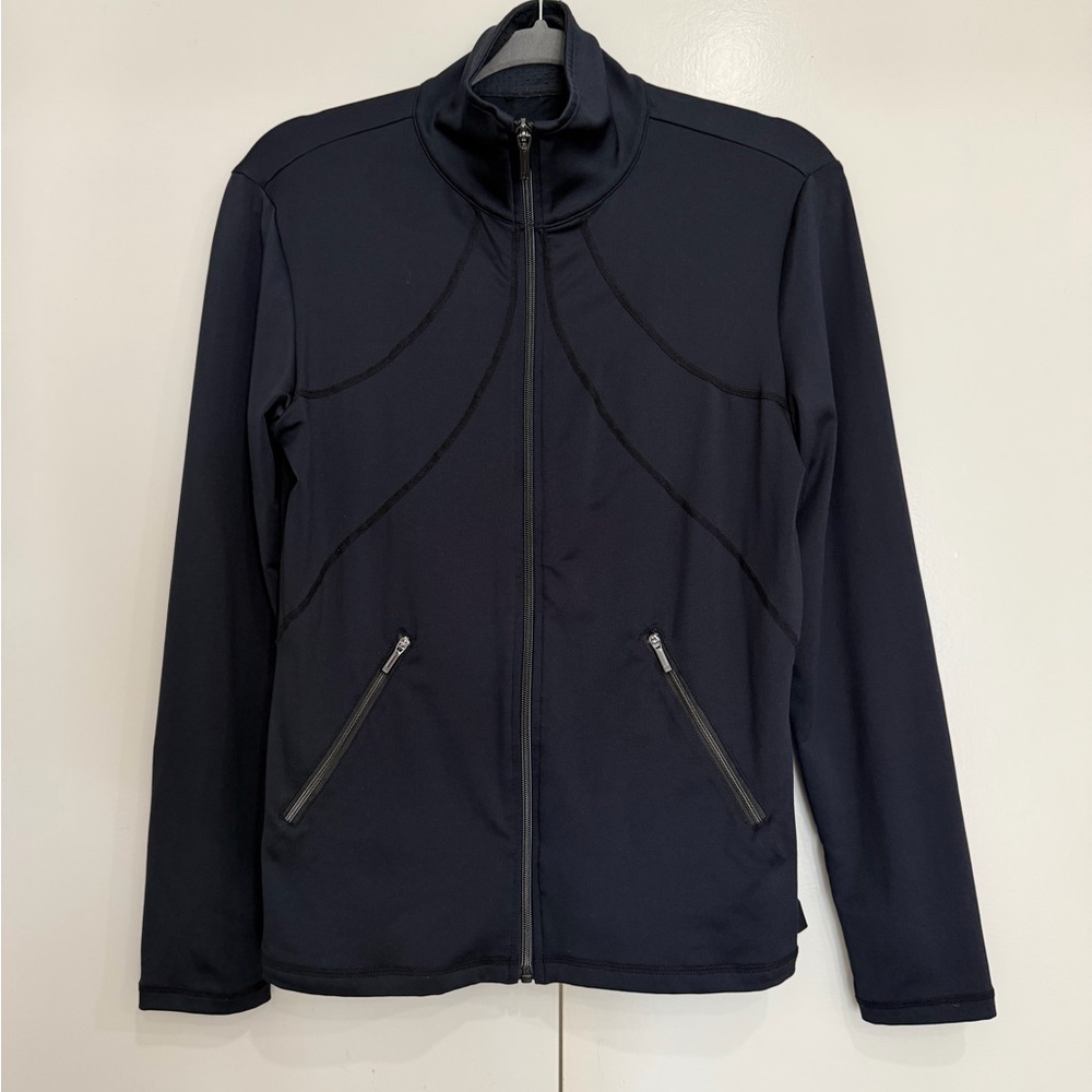 Tail Brand Midnight Blue Zip-Front Athletic Golf Jacket